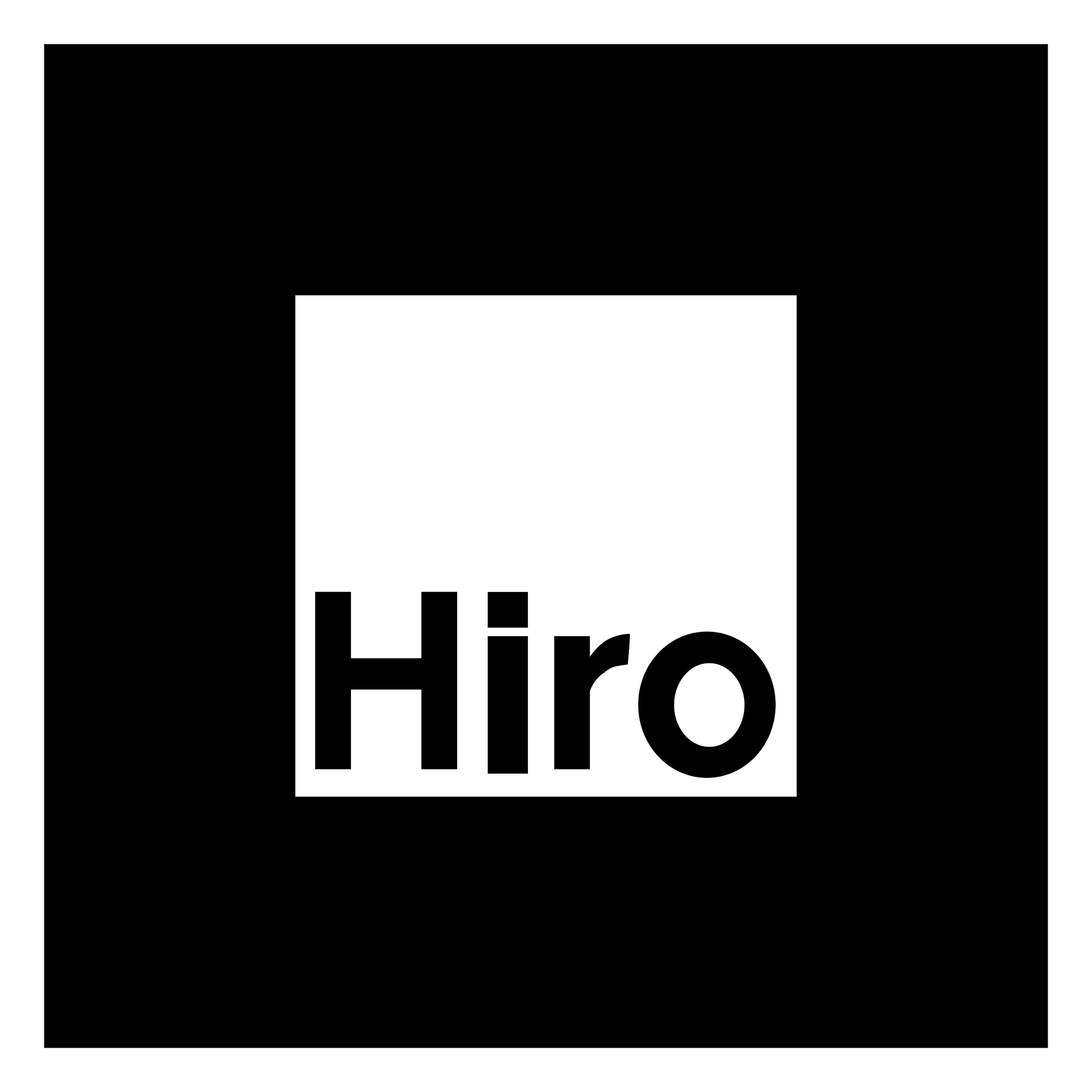 Hiro AR marker